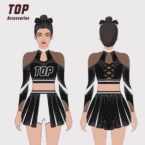 All Star Cheer Uniforms Design, Cheerdance Uniform Ideas, Cheerleader Outfit Ideas, Cheerdance Uniform, Allstar Cheer Uniform, Cute Cheer Uniforms, Cheer Dance Outfit, Cheerleading Practice Wear, Cheer Warm Ups