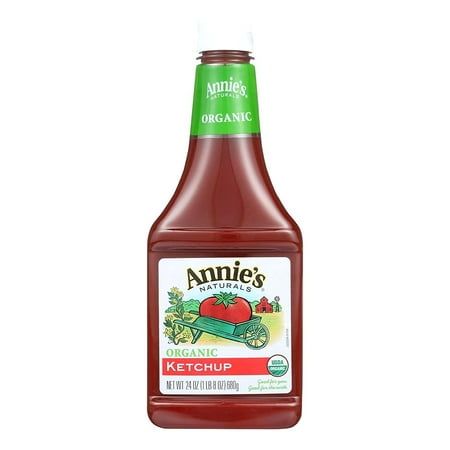 YOULL FALL FOR THE GREAT TASTE OF KETCHUP ALL OVER AGAIN WITH ANNIES HOMEGROWN KETCHUP. THE CONDIMENT THAT IS CLASSICALLY PAIRED WITH EVERYTHING FROM FRENCH FRIES AND BURGERS TO SCRAMBLED EGGS AND VEGGIES - EVERYTHING TASTES BETTER WITH KETCHUP. ITS THE PERFECT BLEND OF TOMATO PASTE, DISTILLED WHITE VINEGAR AND ONION, DELICATELY BALANCED WITH SPICES LIKE SEA SALT, ALLSPICE AND CLOVE. OUR DRESSING IS GLUTEN-FREE AND USDA-CERTIFIED ORGANIC. AND ITS VEGAN. INCLUDES ONE 24 OZ. BOTTLE OF ANNIE'S HOME Organic Ketchup, Eggs And Veggies, Annies Homegrown, Heinz Tomato Ketchup, Nourishing Foods, Organic Chocolate, Tomato Ketchup, Distilled White Vinegar, Foods With Gluten