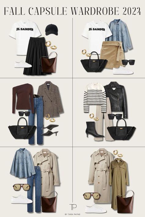 Discover the essentials for a chic and effortless fall look with our 2024 capsule wardrobe guide. From cozy casual to polished professional, I've curated a collection of versatile pieces and 12 outfit ideas to inspire your autumn style. Whether you're heading to the office, a job interview, or simply enjoying the cooler weather, find your perfect fall outfit today. Trending Summer Nails, Capsule Wardrobe Casual, Capsule Wardrobe Women, Smart Casual Work Outfit, Fall Style Guide, Summer Nail Art, Capsule Wardrobe Outfits, Perfect Fall Outfit, Office Casual Outfit