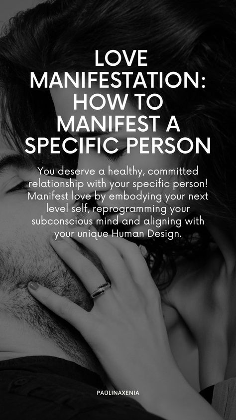 I'm passionate about helping you manifest love, more money, your dream career/business by embodying your next level self, reprogramming your subconscious mind and aligning with your unique Human Design. I'm here to simplify the manifestation process for you and guide you into your desired reality in the simplest and fastest way possible. You deserve a healthy, committed relationship with your specific person! Love Manifestation, Manifest Love, Specific Person, Transformational Coaching, Desired Reality, Committed Relationship, Dream Career, Daily Practices, Love More