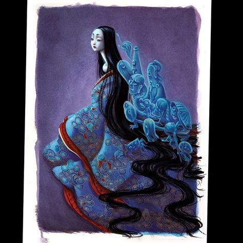 Instagram Benjamin Lacombe, French Illustration, Big Eyes Art, Female Art Painting, Pop Surrealism, Weird Art, Character Design References, Artist Art, Dark Art