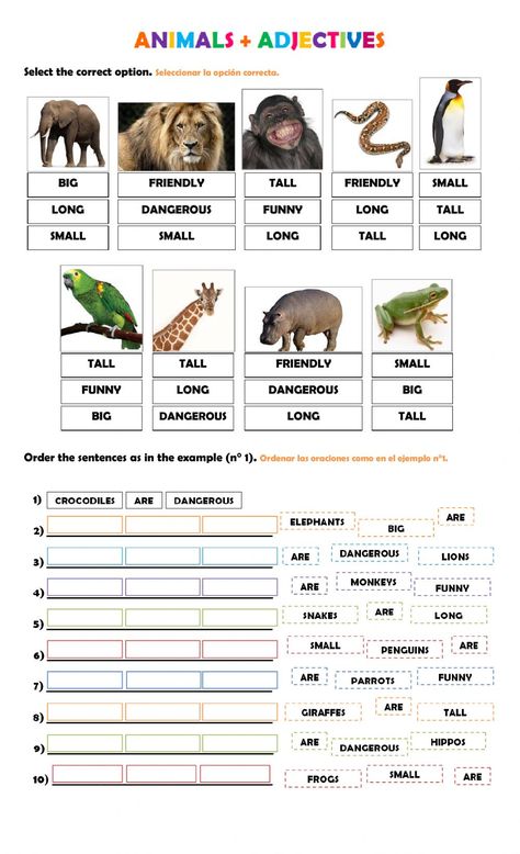 Adjectives Interactive worksheet Adjectives Worksheet 4th Grade, 4th Grade English Worksheets, Weather Kindergarten, Pronoun Activities, English Creative Writing, Adjectives Activities, Picture Comprehension, Teach English To Kids, Adjective Worksheet