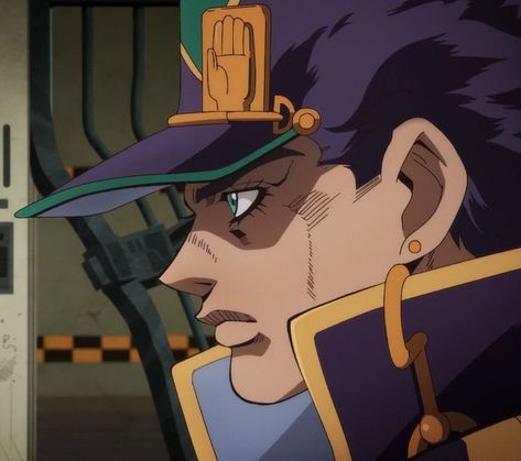 Jotaro Kujo, Side Profile, Jojo Bizarre, Jojo's Bizarre Adventure, Art Style, Art Projects, Zelda Characters, On Twitter, Twitter