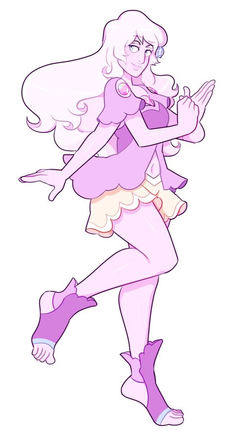 rose water opal by lymerikk Fan Fusions, Steven Universe Fan Fusions, Gem Fusions, Steven Universe Fusion, Rose Water Opal, Water Opal, Steven Universe Oc, Steven Universe Anime, Steven Universe Au