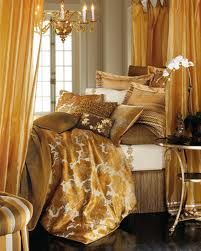 Chloe bedding Gold Bedroom, Luxury Bedding Collections, Elegant Bedroom, Bed Linens Luxury, Remodel Bedroom, Beautiful Bedding, Beautiful Bedrooms, Bedroom Bed, Luxurious Bedrooms