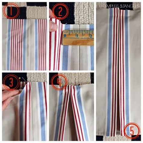 Diy Bedskirt, Bedskirt Tutorial, Diy Bed Skirt, Coastal Cottage Bedroom, Upholstery Pins, Dimples And Tangles, Bedskirts, Ikea Fabric