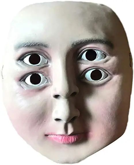 Face Mask Party, Realistic Costumes, Halloween Tea Party, Realistic Face, Creepy Masks, Mask For Halloween, Halloween Costume Props, Silly Gifts, Horror Costume