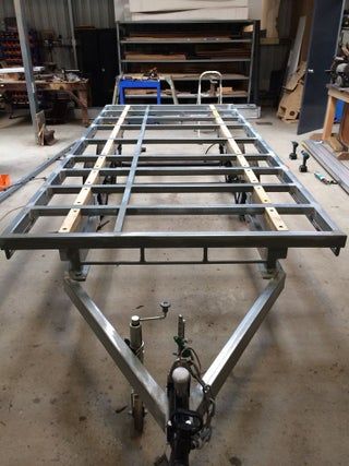 Three Trailers in One - Box, Car and Flat Top. the Box Top Trailer. : 5 Steps (with Pictures) - Instructables Petit Camping Car, Welding Trailer, Homemade Trailer, Work Trailer, Car Box, Trailer Diy, Trailer Plans, Custom Trailers, Tiny House Trailer