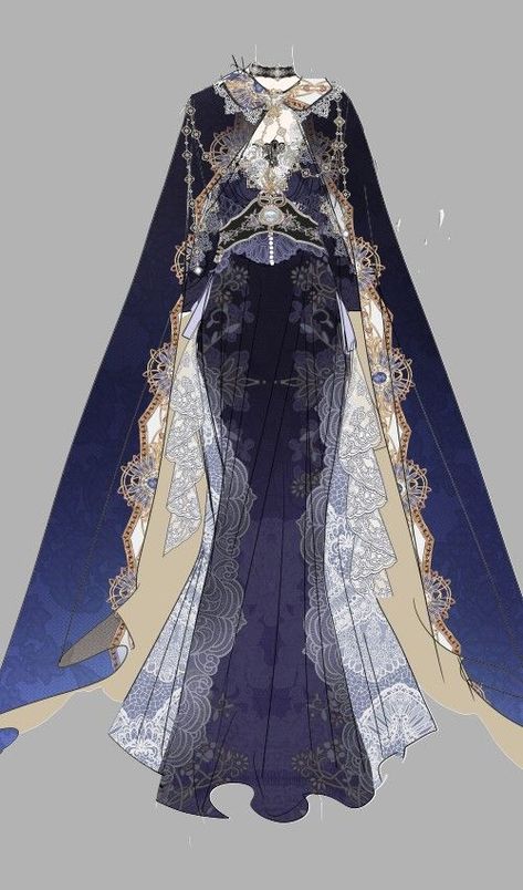 Fantasy Manhwa Dress, Villainess Outfits, Manhwa Dress Designs, Anime Dress Design, Fantasy Fashion Art, Manhwa Dress, Manhwa Dresses, Anime Dresses, Sublimation Hoodie