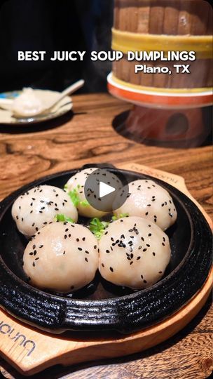 37K views · 4.1K reactions | Hands Down Best Soup Dumplings in DFW 🥟
-

@chinabluedumplings is a hidden gem in Plano with some of the best soup dumplings I’ve ever had in the Dallas-Fort Worth Metroplex. This Chinese restaurant offers a diverse menu featuring cuisines from various regions, including Sichuan, Shanghainese, and more. Despite my usual concern with extensive menus, everything we tried here was exceptionally delicious.

The soup dumplings are a standout—fresh, filled with juicy pork meatballs, and plump with flavorful hot soup. I also loved the crispy spicy chicken, which boasted a Sichuan numbing spice and perfect crunch. A unique touch is the twisted cracker that accompanies the chicken, adding a lighter flavor to balance the dish. 

Another favorite of mine was the sizzling Crispy Spicy Chicken, The Best Soup, Soup Dumplings, Best Soup, Pork Meatballs, The Soup, Hot Soup, Restaurant Offers, Chinese Restaurant