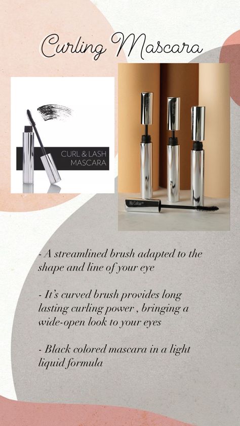 Curl And Lash Mascara Nuskin, Nuskin Mascara, Colored Mascara, Curling Mascara, Curl Lashes, Long Lasting Curls, Lash Mascara, Skin Products, Mascara Lashes