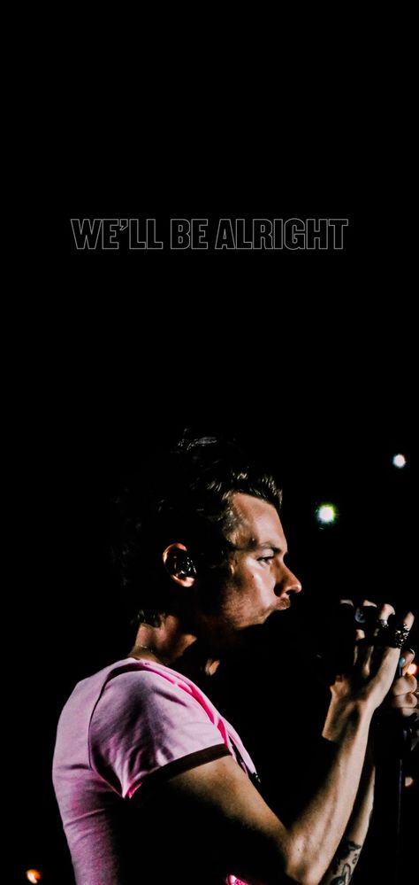 Harry Styles, Love on Tour HSLOTLison, Fine Line Fine Line Harry Styles Wallpaper, We'll Be Alright Harry Styles, Fine Line Harry Styles, We'll Be Alright, Harry Styles Wallpaper, Fun Quotes Funny, Love On Tour, Harry Styles, Best Quotes