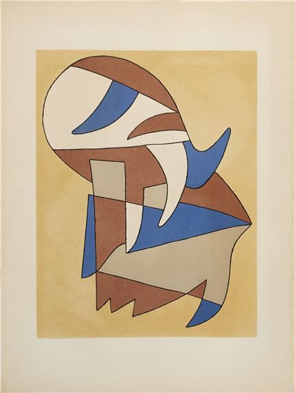 Artwork by Jean ArpAlberto MagnelliSonia DelaunaySophie Taeuber-Arp, Jean Arp, Sonia Delaunay, Alberto Magnelli Sophie Taeuber-Arp. Paris : Aux Nourritures Terrestres, 1950. lithographs Sophie Taeuber, Wood Relief, Jean Arp, Sonia Delaunay, Concrete Art, Relief Sculpture, Magazine Art, Painted Wood, Art Market