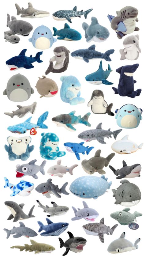 Shark Room, Shark Stuffed Animal, Ocean Room Decor, Shark Facts, Shark Pictures, Shark Plush, Beautiful Sea Creatures, Cute Shark, Whale Shark