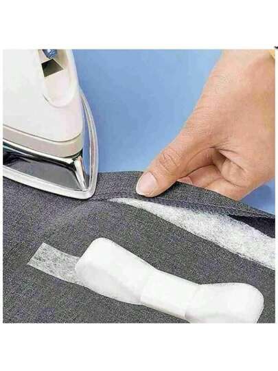 Fusible Tape, Curtains Without Sewing, Hot Melt Adhesive, Iron On Fabric, Paper Liner, Double Sided Adhesive Tape, Costura Diy, Crafts Easy, How To Iron Clothes