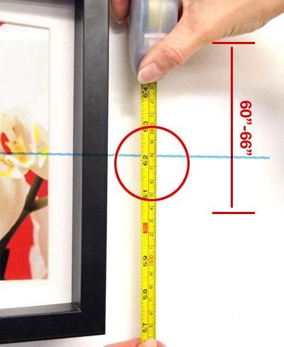 Hanging Pictures at Eye Level – What Does That Really Mean? Proper Height To Hang Pictures, Picture Hanging Height, Picture Hanging Tips, Decorating Rules, Photo Walls, Interior Design Student, Hallway Wall, Hanging Artwork, Rule Of Thumb