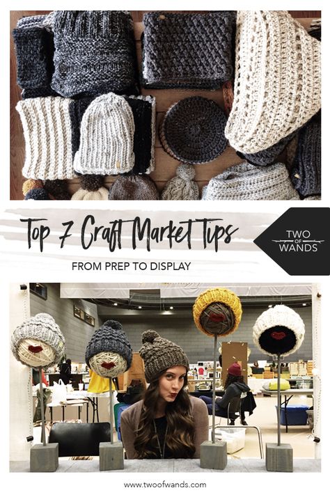 Display Crochet Hats At Craft Fair, Knitting Display Ideas Craft Fairs, Knitted Hat Display Ideas, Hat Display Craft Show, Craft Fair Hat Display, Eyeglasses Display Ideas, Yarn Display Ideas Craft Fairs, Diy Hat Display Craft Fairs, Hat Display Ideas Craft Show