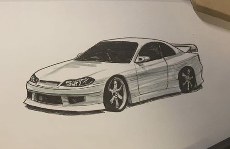 Drawing Desine Drifting Cars Drawing, Drifting Car Drawing, Cars Sketch Pencil, S14 Drawing, S15 Drawing, Car Drifting Drawing, Supra Drawing, Aesthetic Car Wallpaper, Drawings Of Cars