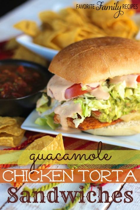 Torta Sandwich, Western Recipes, Guacamole Chicken, Chicken Mexican, Winner Winner Chicken Dinner, Caramel Cake, Burgers Sandwiches, Southern Cooking, Soup And Sandwich