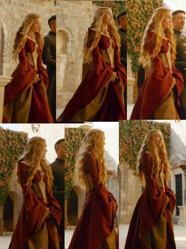 Cersai Cercei Lannister Dress, Cersei Aesthetic, Cersei Dress, Cersei Lannister Dress, Hotd Dresses, Cersei Lannister Costume, Midevil Dress, Cercei Lannister, Game Of Thrones Cersei