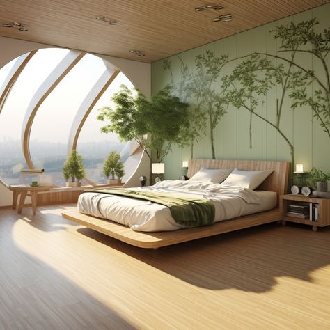 Japan Aesthetic Room, Bedrooms Green, Bedroom Japanese Style, Asian Inspired Bedroom, Asian Style Bedrooms, Olive Bedroom, Air Nomads, Japan Room, Asian Bedroom