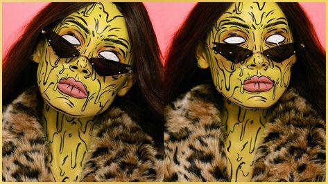 Melting Makeup, Makeup Zombie, Halloween Gesicht, Iron Mask, Makeup Artistic, Animal Makeup, Prosthetic Makeup, Horror Make-up, Everyday Makeup Tutorials