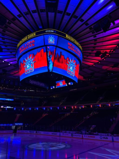 New York Rangers Retro Night at MSG Sports Management Aesthetic, Management Aesthetic, Retro Night, Aesthetic New York, Sports Management, Ny Rangers, Sport Management, Vision Board Manifestation, 2025 Vision