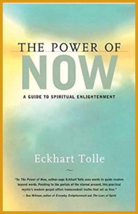 "The Power of Now" is a life-changing book that offers a practical approach to mindfulness. With deep insights and transformative exercises, Eckhart Tolle guides readers on a journey to overcome negative thinking and fully embrace the present moment. This must-read book is a valuable resource for anyone seeking inner peace and a deeper understanding of the power of living in the now. The Power Of Now, World Library, Now Quotes, Power Of Now, Eckhart Tolle, Spiritual Enlightenment, Self Help Books, Spirituality Books, Spiritual Journey