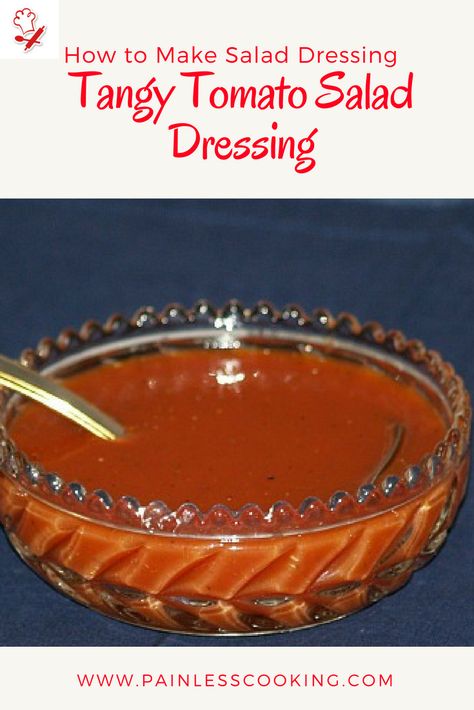 Tangy Tomato Salad Dressing Outback, Tangy Tomato Salad Dressing, Tomato Dressing Recipes, Outback Tangy Tomato Dressing Recipe, Bacon Ranch Dressing Recipe, Tomato Vinaigrette Dressing, Tangy Salad Dressing, Make Salad Dressing, Tomato Salad Dressing