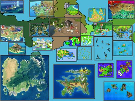 Pokemon Maps, Pokemon World, Map Sketch, Trainers Girls, Pokemon Pokemon, Pokemon Games, Pokemon Cards, World Map, Pokemon