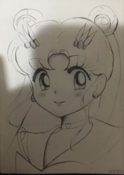 Sailor Moon Drawing Sketches, Sailor Moon Sketch, Sailor Moon Drawing, Sailor Moon S, Arte Sailor Moon, Cool Pencil Drawings, Sailor Moon Character, Moon Drawing, Sketches Easy