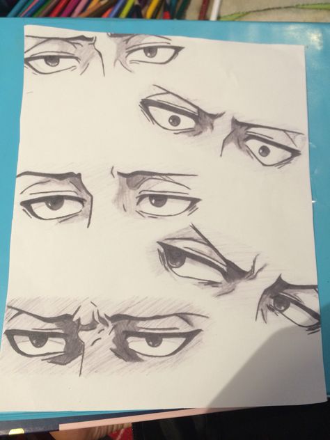 Levi's eyes Levi Ackerman Pencil Sketch, Levi Ackerman Reference, Levi Eyes Drawing, Draw Levi Ackerman, Levi Ackerman Eyes, Levi Ackerman Sketch, Eyes Drawing Step By Step, Levi Eyes, Levi Drawing