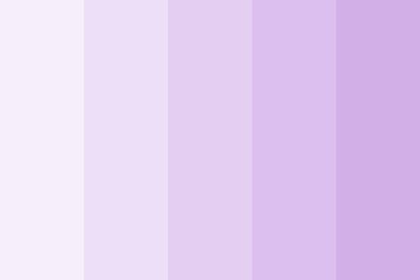 Shades of Lilac Palette Color Palette Color Lila Pastel, Purple Colour Shades, Lavender Color Palette, Purple Palette, Purple Color Schemes, Color Lavanda, Purple Color Palettes, Color Schemes Colour Palettes, Grey Color Palette