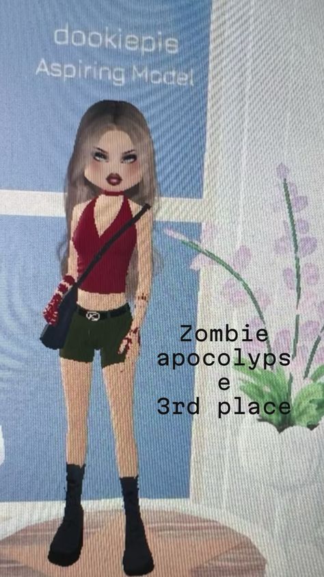 Zombie apocalypse Zombie Apocalypse Dress To Impress, Zombie Apocalypse Party, Zombie Dress, Apocalypse Outfit, Zombie Apocalypse Outfit, Fits Ideas, Dti Ideas, Roblox Fits, Outfit Dress