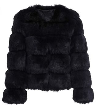 Faux Fur Coat Short Faux Fur Coat, Fuzzy Coat, Black Faux Fur Coat, Outwear Fashion, Luxury Winter, Fluffy Coat, Winter Knit Hats, Pink Faux Fur, Short Coat Jackets