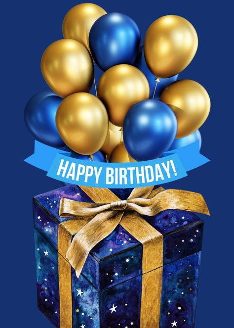 Paperless birthday card Happy Birthday Wishes Blue, Happy Birthday For A Man, Happy Birthday Him, Birthday Wishes Male, Happy Birthday Male Friend, Happy Birthday Brian, Happy Birthday Male, Card Cookies, Birthday E-card