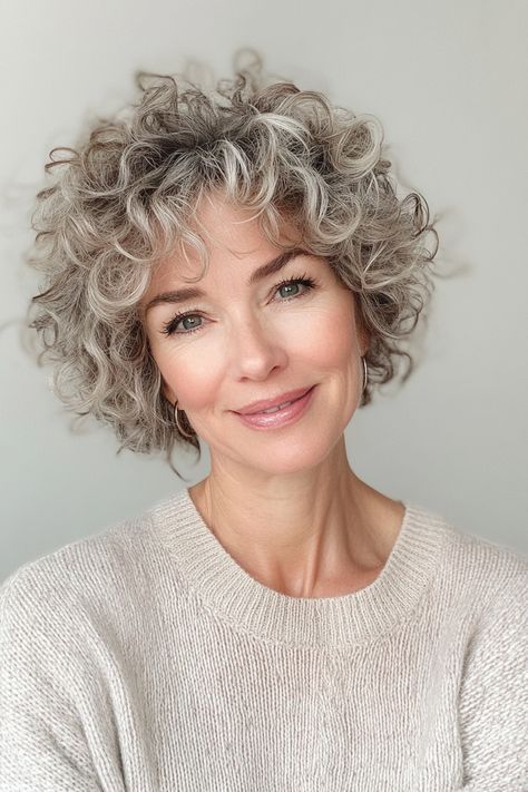 3. Curly Tapered Cut in Ash Blonde (Short Curly Hairstyles For Women Over 50) - Short Curly Hairstyles For Women Over 50 Best Short Curly Hairstyles, Curly Haircut Short Layers, Short Curly Grey Hair Over 50 Gray Hairstyles, Curly Mohawk Hairstyles For Women, Short Hairstyle Women Curly, Curly Shag Haircut Short, Curly Bobs For Older Women, Fine Curly Hair Cuts, Curly Mohawk Hairstyles