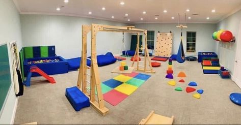 Pediatric Therapy Clinic Design, Aba Crafts, Sensory Gym, Pediatric Clinic, Sensory Therapy, Occupational Therapy Activities, Physiotherapy Clinic, Pediatric Occupational Therapy, Daily Ideas