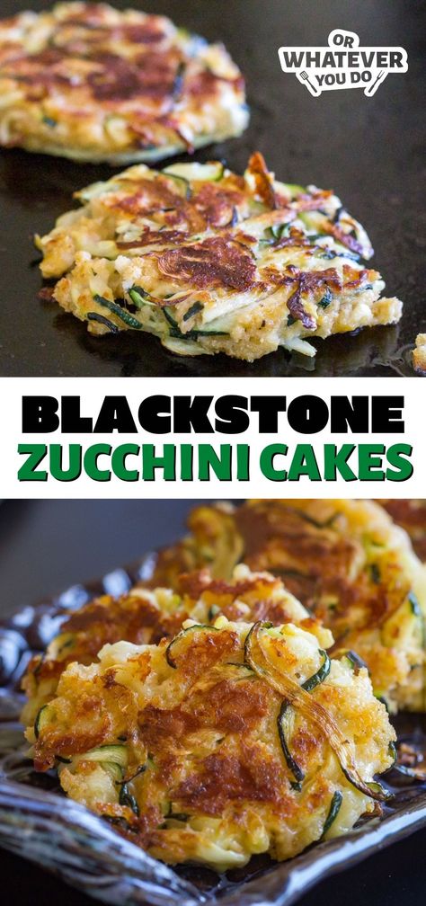 Outdoor Griddle Recipes, Zucchini Cakes, Griddle Cooking Recipes, Spicy Ranch, Ranch Dipping Sauce, Cooking Stone, Griddle Recipes, Griddle Cooking, Zucchini Fritters