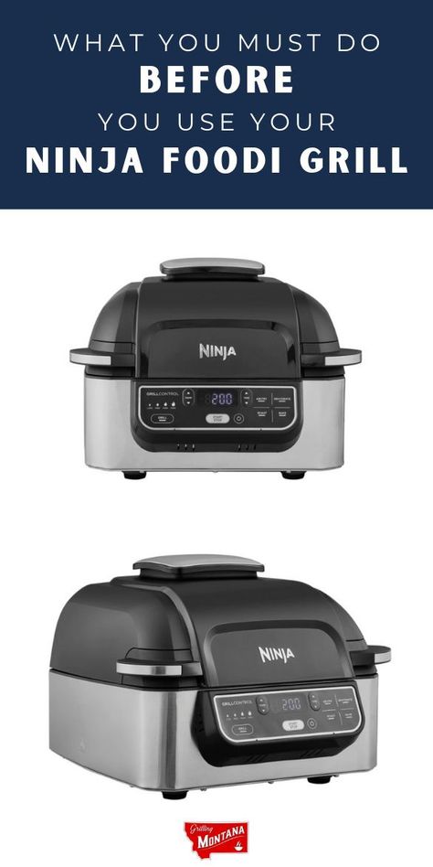 Just bought a new Ninja Foodi Grill? Check out the most important thing you must do before you use it! Plus get the best grilling tips and tricks now #ninjafoodigrill #grillingtips #grillinghacks Ninja Grill Recipes, Ninja Foodi Grill Recipes, Wood Fire Grill Recipes, Keto 2023, Smoker Grill Recipes, Indoor Grill Recipes, Ninja Foodi Grill, Ninja Grill, Ninja Cooking System