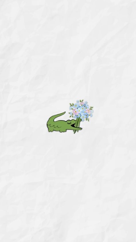 Tiny Alligator Tattoo, Alligator Tattoo Cute, Small Alligator Tattoo Simple, Cute Crocodile Wallpaper, Small Alligator Tattoo, Small Gator Tattoo, Alligator Tattoos, Lacoste Wallpaper, Gator Tattoo