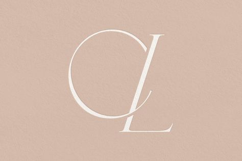 CL | Contemporary wedding monogram, modern monogram, wedding initials, premade logo graphicdesignerclub #graphicdesignerhelp✋. Cl Monogram, Cl Logo, Law Firm Logo Design, Foil Printing, Modern Monogram, Wedding Event Decor, Wedding Initials, Wedding Monogram, Contemporary Wedding