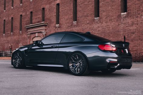 Mysterious Custom Black BMW 4-Series Fitted with Bridgestone Tires Black Bmw, Bridgestone Tires, Custom Bmw, Black Truck, Stance Cars, Volkswagen Car, Future Cars, Performance Tyres, Bmw 4 Series