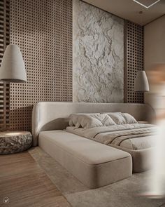 https://pin.it/4SRbEhdek Marble Accent Wall, Japanese Inspired Bedroom, Warm Color Palette, Contemporary Bedroom Design, Bedroom Hacks, Chic Interior Design, Hotel Room Design, Accent Wall Bedroom, Belek