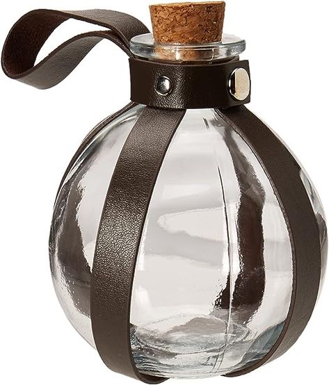 Amazon.com: Rubie's Adult Forum Witch and Wizard Dark Magic Cork Potion Bottle Costume Accessory, As Shown, One Size : Clothing, Shoes & Jewelry Sorceress Outfit, Bottle Costume, Warlock Costume, Halloween Potion Bottles, Wizard Costume, Magical Items, Halloween Potions, Magic Potion, Refreshing Water