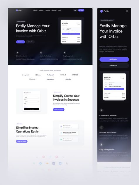 Tech Landing Page, Contact Page Design, Webpage Design Layout, Beautiful Web Design, Best Landing Page Design, Web Design Websites, Landing Page Inspiration, Ux Inspiration, Mobile App Design Inspiration