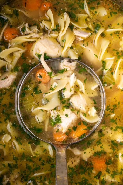 Instapot Chicken Soup, Homemade Chicken Noodle Soup Recipe, Instant Pot Chicken Noodle Soup, Instant Pot Chicken Noodle, Chicken Soup Recipes Homemade, Chicken Noodle Soup Recipe Homemade, Best Chicken Noodle Soup, Chicken Soup Recipes Easy, Easy Chicken Soup