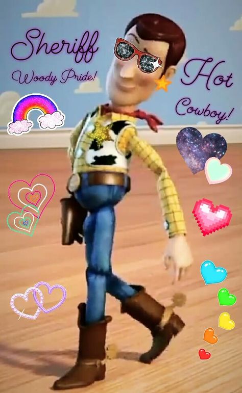 Woody Pride, Hot Cowboy, Sailor Doll, Sheriff Woody, Sheriff Badge, Meme Pictures, Toy Story, The Cutest, Funny Jokes