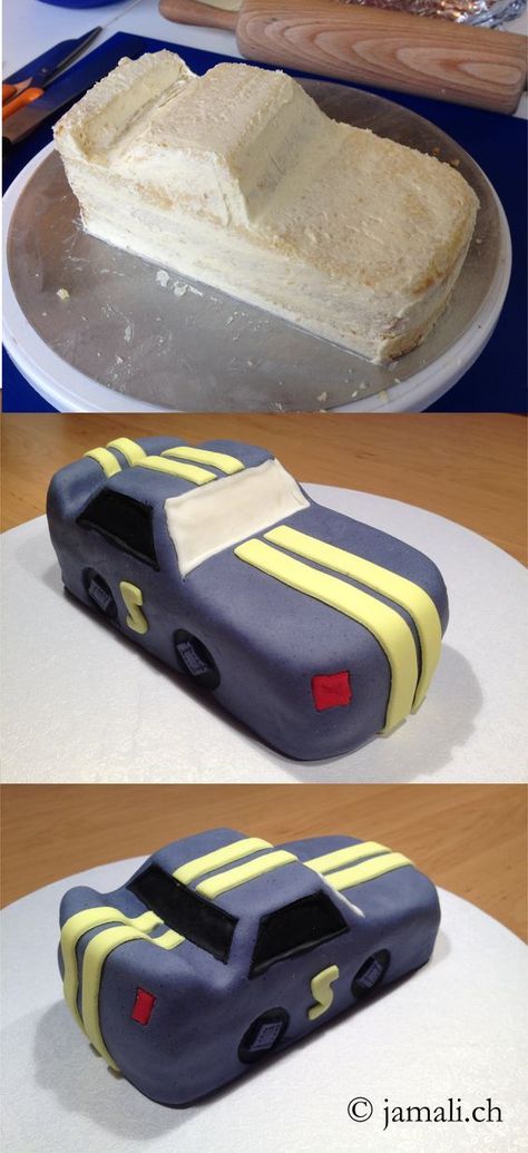 Car Shaped Cake, Super Torte, Cars Birthday Cake, Truck Cakes, Sculpted Cakes, Shaped Cake, Car Cake, Cakes For Men, Novelty Cakes