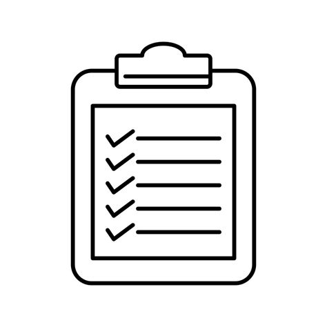 checklist icon for your project List Illustration, Checklist Icon, Doodle Png, Png Clipart, Png Image, Png Images, Graphic Resources, Transparent Background, Free Download